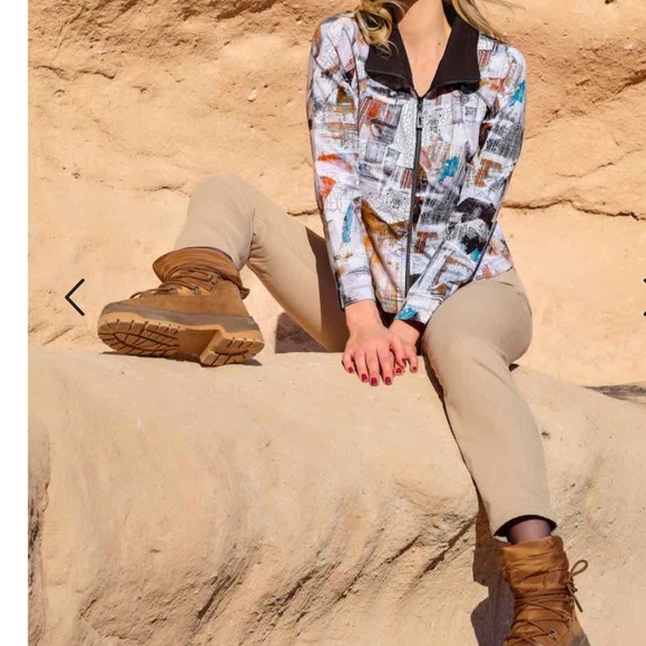 Art Simply by Dolcezza "Kamiros" Jacket Size Medium Art to Wear - Picture 3 of 12